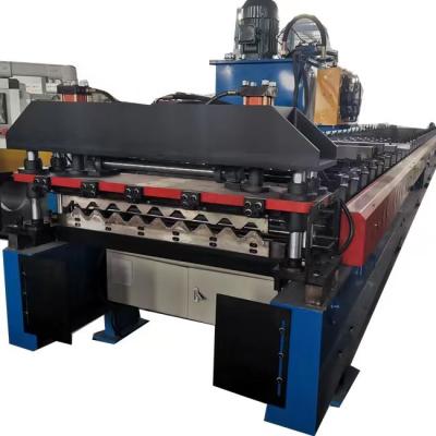 China V115 Hotels Metal Roofing Sheet Or Wall Cladding Sheet Roll Forming Machine for sale