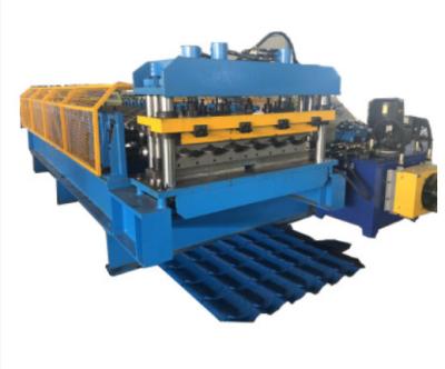 China Hotels Zhongtuo New Generation Glazed Tile Roll Forming Press Machine for sale