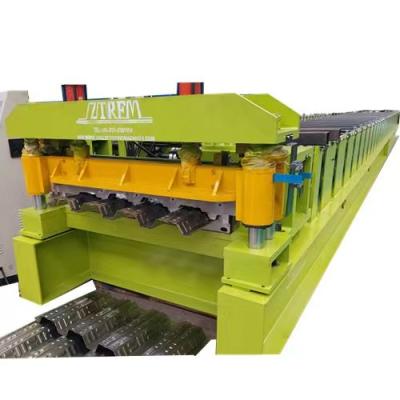 China Hotels Metal Floor Decking Roll Forming Machine for sale