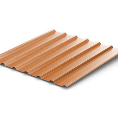 China Traditional lighter and durable metal roof tiles for sale