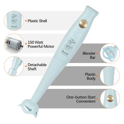 China Multifunctional Easy Clean Electric Low Noise Universal 4 in 1 Hand Blender for sale