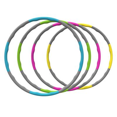 China Body Sculpting Wholesale Custom Logo Exercise Fitness Ring Weighted Exercise Hoop For Adult And Children for sale