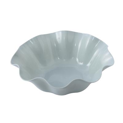 China Viable Leaf European Style Fruit Lotus Dish Candy Dish Melon Seed Small Fruit Bowl for sale