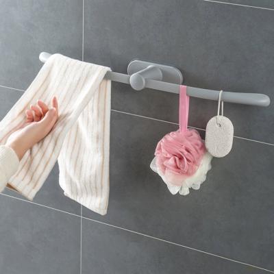 China Modern Simple Plastic Bathroom Accessories Towel Rack And Bath Towel Holder for sale