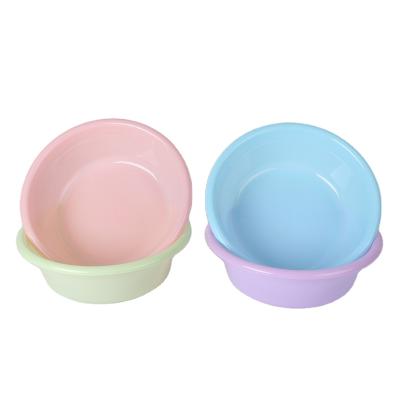 China Sustainable Cheap PP Kitchen Hospital Use Round Wash Basin Plastic Children Plastic Basin for sale