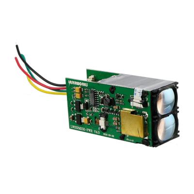 China Staoptics 1800m LRF Laser Rangefinder Module TTL Interface Laser Distance Sensor 58.62x30.2x33.2mm for sale