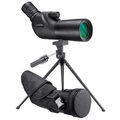 China Telescopic Monocular Zoom Spotting Scope, 15-45x50mm With Zoom Fully Multi-Coated Optical Glass Lens 637B for sale