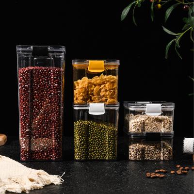 China airtight food storage container price the best plastic transparent airtight food storage containers for kitchen for sale