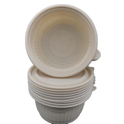 China CLASSIC around disposable environmental cornstarch bowl for sale