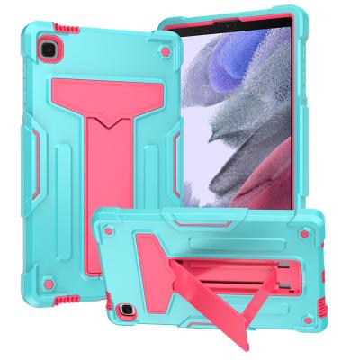 China Built in Kickstand Military Rugged Case for Samsung Galaxy Tab TAB A7 LITE T220 Shockproof Silicone Bumper Rugged Kids Tablet Tablet Cases Covers for sale