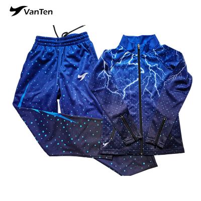 China Elite Breathable Competition Dance Studio Dance Team Practice Wear Uniform Cheer Tracksuits for sale