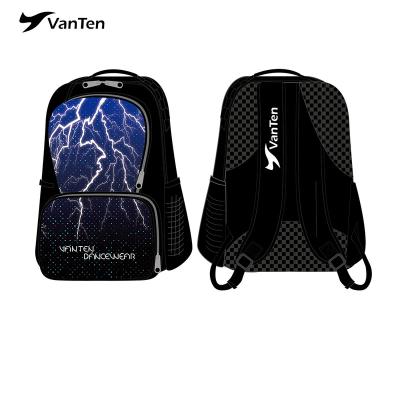 China Factory Waterproof Custom Printed Personalized Cheerleading Team Backpacks And Dance Bags for sale