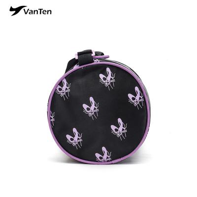 China HIGH CAPACITY High Capacity PU Ballet Dance Team Shoulder Round Shape Messenger Bag with Shoulder Belt for sale