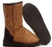 China UGG 5825 Women's Classic Short Leopard Boots for sale