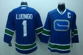 China Vancouver Canucks jersey Roberto Luongo jersey nhl jersey for sale