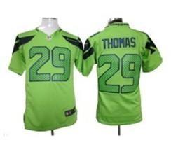 China Green Seattle Seahawks 29# Thomas NFL jersey NFL jersey for sale