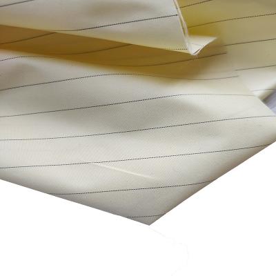 China waterproof 260T twill polyester pongee lining fabric plain pu coating lining uniform cloth raincoat zu verkaufen