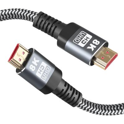 China Camera HDMI Adopter Certified Products HDMI New Gold 3D 4K 8K TV Bare Copper Ultra High Speed ​​HDMI Cable With Label for sale