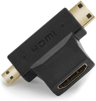 China Manufacturer Wholesale Computer AVATAR Mini HDMI Micro To HDMI Adapter Mini And Micro Male HDMI Connector Converter for sale