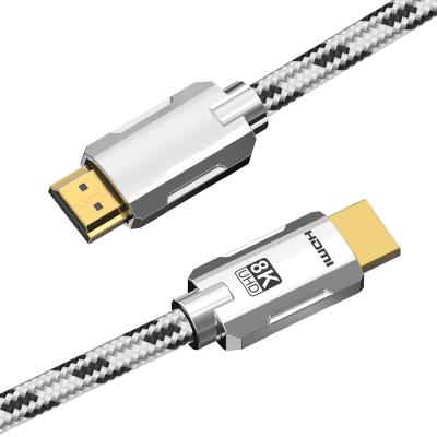 China Car HDM 2.1 21 Cable 8K@60HZ 4K@120HZ /UHD HDR 10+ Dynamic Vision eARC 3D HDCP 2.2 CEC High Speed ​​Video HDM Cable for sale