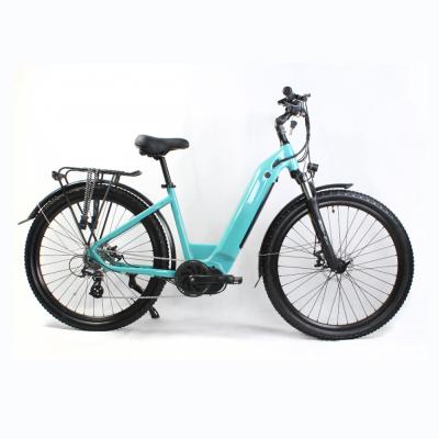 China Bafang MAX Drive System Motor With Aluminum Alloy DPC 18 Color LCD Display Women City Road Bike Female Electric Bicycle for sale