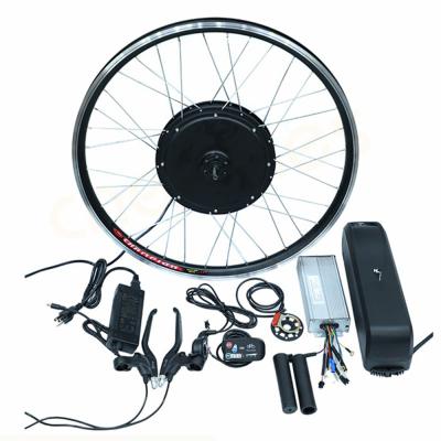 China 48v 250w 300w 350w 500w 1000w 1500w Brushless Fitted Electric Bicycle Conversion Kit 100mm Front And Rear Wheel Hub / 135mm Hub for sale