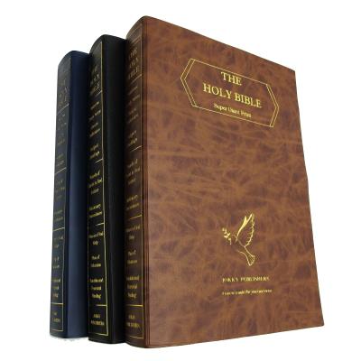 China paper & High Quality Custom Cardboard KJV Bible Printing for sale