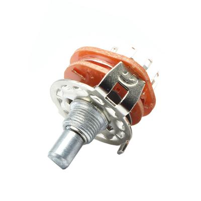 China SR25 Inverter Rotary Switch 2~12 Position 4 Position DIP 22mm Switch Band Switch for sale