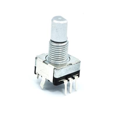 China Loudspeaker 360 Degree Encoder Audio Rotary Shaft Encoder With EC11 Screw Thread for sale