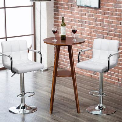 China Free Sample Modern Synthetic Leather Swivel Standing China Metal Cheap Gold Bar Stools For Kitchen Chairs for sale