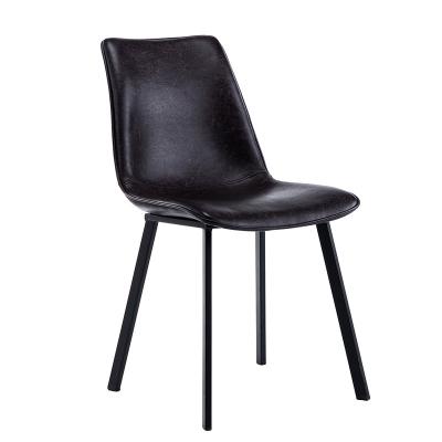 China Luxury Nordic Modern Restaurant Chairs Outdoor Hotel Tufted Dining Chair Leather for sale