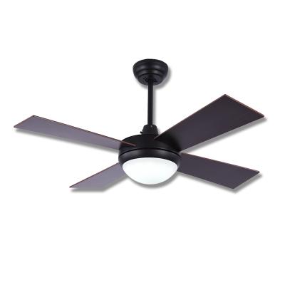 China Household Convenient Ceiling Fan 42inch Extra ABS Blade Graphite Lamp With AC Motor Remote Control Ceiling Fan With Light for sale