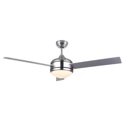 China Convenient High Quality 220 Volt Copper Motor Air Cooler Wrapping 3 Leaf Blades Ceiling Fan With Light for sale