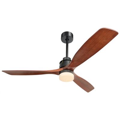 China Lower Noise Home Appliance 60inch Led Ceiling Living Room Fans With Remote Control 220V Ceiling Fan With Light for sale