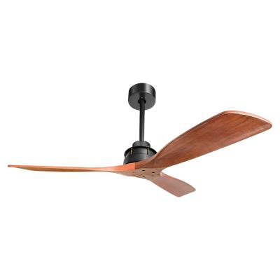 China 60 Inch Modern DC Motor Ceiling Fan With 3 ABS Blades Remote Control Led Light Indoor Ceiling Fans for sale