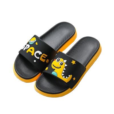 China Wholesale Anti-Smell 2021 Summer Cute Cartoon Dinosaur Shoes Lovely For Men's Thick Soled Bedroom Man Slippers for sale