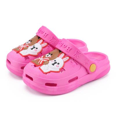 China Wholesale Deodorization Summer Cartoon Animals Support Comfortable Soft Kids Girls Rabbit Baby Slipper Beach Boys Sandals Breathable for sale