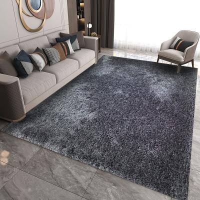 China Polyester Desgin Plush Solid Rug Shaggy Area Rugs For Bedroom Long Non-Slip Modern Living Room Indoor Pile for sale