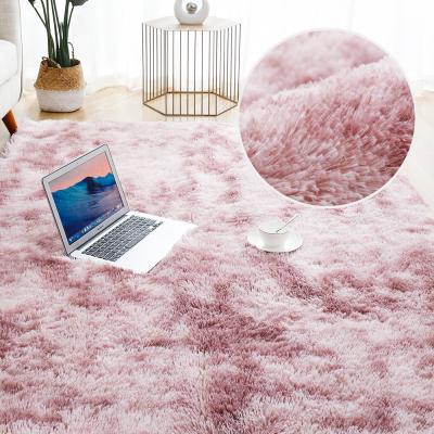 China Wholesale Non Slip Ultra Soft Fluffy Area Rug Shaggy Area Rugs For Bedroom Non Slip Living Room Floor for sale