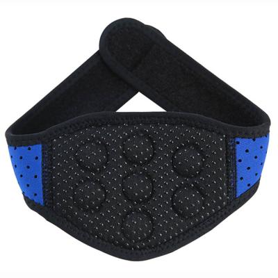 China Adjustable Magnetic Therapy Neck Wrap Tourmaline Neck Belt Support Heath Care Self Heating Neck Brace Band for Pain Relief for sale