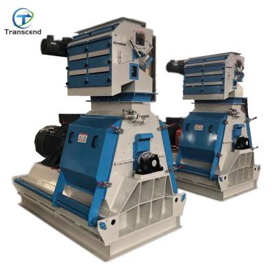 China Factory Exceed Brand Hot Sale 10 Ton Per Hour Feed Crusher Machine Hammer Mill For Corn Wheat for sale