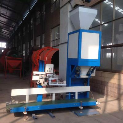 China Automatic Feed Packing Machine 10-50kg/bag Food Animal Feed Pellet Packing Machine / 50kg for sale