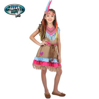 China Polyester wholesale indian costume for girls costume carnival cosplay fancy dress for sale