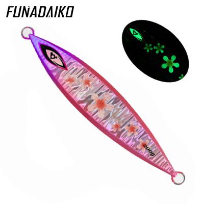 China Funadaiko 160g 200g 250g 300g Saltwater Jig Fishing Jigs Lead Slow Lure Metal Fish Lure Tackle for sale