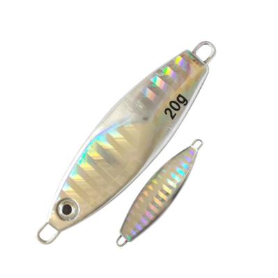 China FUNADAIKO Slow Advance Jig Metal Luminous Lures Iron Baits Saltwater Road Slow Lure Under Fishing Jigjing 20g40g 7oz for sale