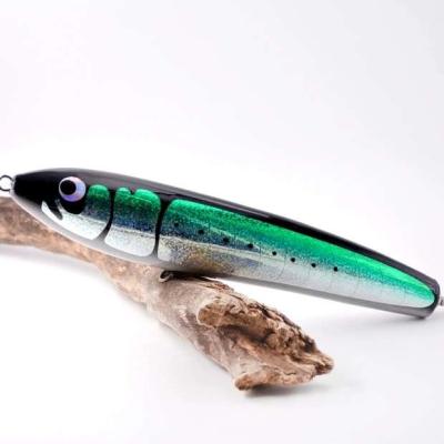 China FUNADAIKO Seawater Lures Wholesale Shell Wood Abalone Spinning Fishing Wood Lure Hard Bait for sale