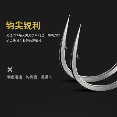 China High Quality Aid Jig Hook Carbon Steel Bait Hook With Competitive Price for sale