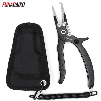 China Fishing FUNADAIKO 2019 High Quality Fishing Pliers Multi Function To Remove Hook Tools Fishing Accessories for sale