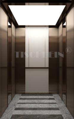 Κίνα 630kg 800kg 1000kg Traction Passenger Elevator 1,75m/S With Mirror Etching Finish For Hotel Shopping Mall προς πώληση