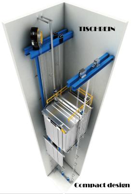 China de Lift van de de Passagierslift van 450kg 630kg 800kg 4.0m/s voor Woningbouw of Bureau de Bouw of Winkelcomplex Te koop